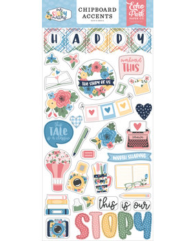 Echo Park Our Story Matters Chipboard Accents (MSM317021) (DISCONTINUED) Echo Park Our Story Matters Chipboard Accents (MSM317021) (DISCONTINUED)