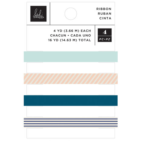 American Crafts Heidi Swapp Set Sail Ribbon (4ydx4pcs) (34021077) (OUTLET)