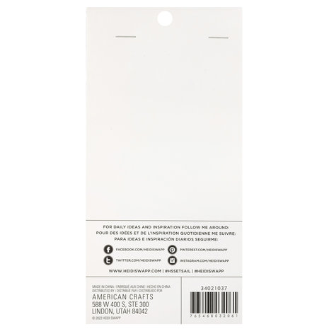 American Crafts Heidi Swapp Set Sail Mini Envelopes and Pockets (27pcs) (34021037) (OUTLET)