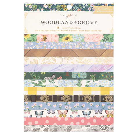 American Crafts Maggie Holmes Woodland Grove 6x8 Inch Paper Pad (34021894) (OUTLET) American Crafts Maggie Holmes Woodland Grove 6x8 Inch Paper Pad (34021894) (OUTLET)