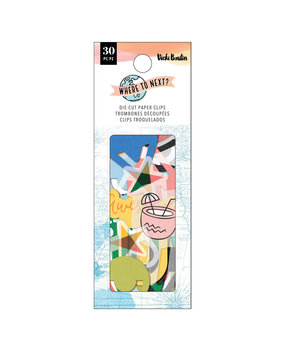 American Crafts Vicki Boutin Where To Next Die Cut Paper Clips (30pcs) (34014099) (OUTLET)