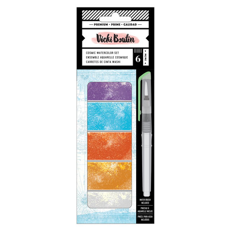 American Crafts Vicki Boutin Where To Next Cosmic Watercolor Hidden Gems (34014119) (OUTLET)