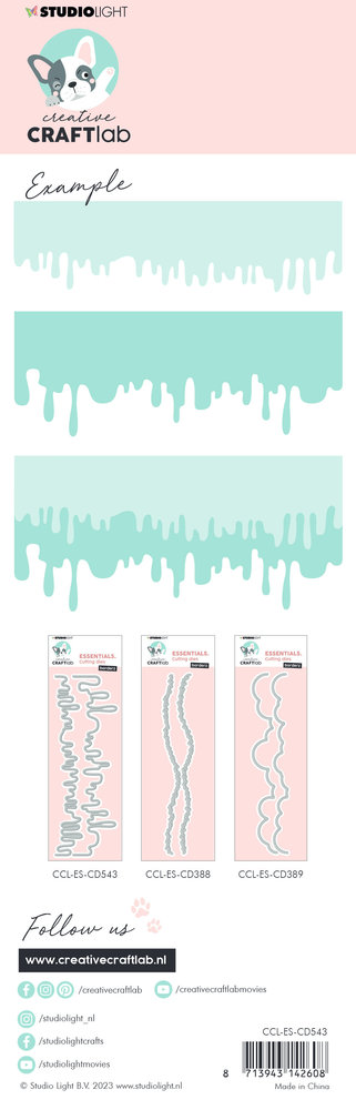 Creative Craftlab Essentials Cutting Die Borderz (CCL-ES-CD543) (OUTLET) Creative Craftlab Essentials Cutting Die Borderz (CCL-ES-CD543) (OUTLET)