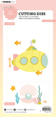 Studio Light Sweet Stories Cutting Die Submarine (SL-SS-CD529) (OUTLET) Studio Light Sweet Stories Cutting Die Submarine (SL-SS-CD529) (OUTLET)