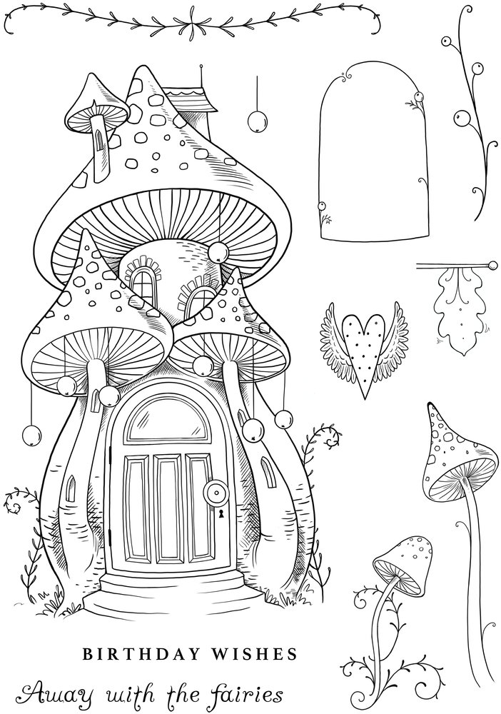 Pink Ink Designs Fairy Magic A5 Clear Stamps (PI212) (OUTLET) Pink Ink Designs Fairy Magic A5 Clear Stamps (PI212) (OUTLET)