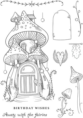 Pink Ink Designs Fairy Magic A5 Clear Stamps (PI212) (OUTLET) Pink Ink Designs Fairy Magic A5 Clear Stamps (PI212) (OUTLET)