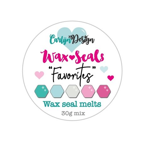 CarlijnDesign Wax Seal Melts "Favorites" 30g (CDWX-0004) (DISCONTINUED) CarlijnDesign Wax Seal Melts "Favorites" 30g (CDWX-0004) (DISCONTINUED)