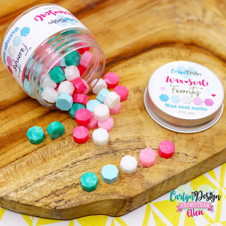 CarlijnDesign Wax Seal Melts "Favorites" 30g (CDWX-0004) (DISCONTINUED) CarlijnDesign Wax Seal Melts "Favorites" 30g (CDWX-0004) (DISCONTINUED)