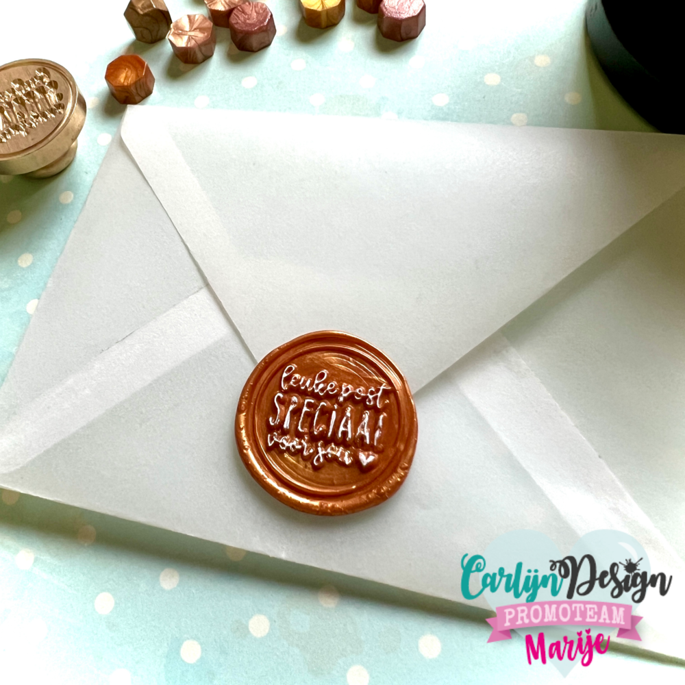 CarlijnDesign Wax Seal Melts "Gold Shades" 30g (CDWX-0005) (DISCONTINUED)