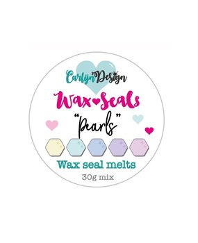 CarlijnDesign Wax Seal Melts "Pearls" 30g (CDWX-0006) (DISCONTINUED)