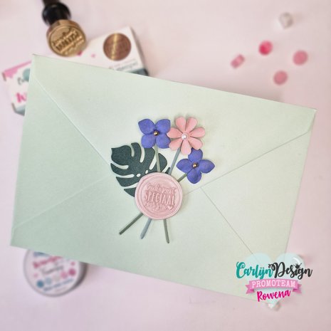 CarlijnDesign Wax Seal Stamper 2 "Leuke post 1" 1 Inch (CDWX-0014) (DISCONTINUED) CarlijnDesign Wax Seal Stamper 2 "Leuke post 1" 1 Inch (CDWX-0014) (DISCONTINUED)