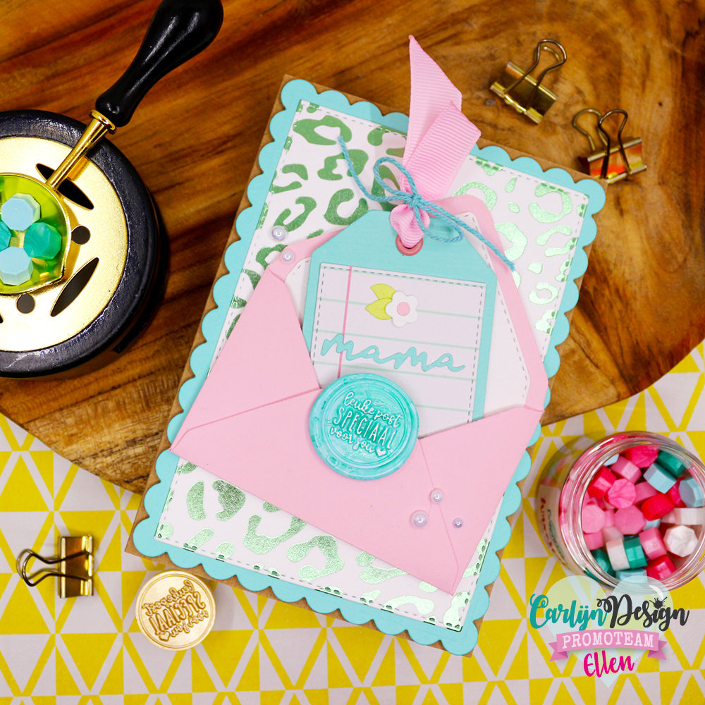 CarlijnDesign Wax Seal Stamper 2 "Leuke post 1" 1 Inch (CDWX-0014) (DISCONTINUED) CarlijnDesign Wax Seal Stamper 2 "Leuke post 1" 1 Inch (CDWX-0014) (DISCONTINUED)