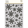 Simple Stories Boho Sunshine Stencil Daisies (19926) (DISCONTINUED)