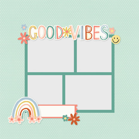 Simple Stories Boho Sunshine Simple Pages Pieces (19927) (DISCONTINUED)