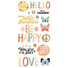 Simple Stories Boho Sunshine Foam Stickers (19922) (OUTLET)