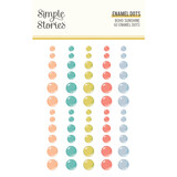 Simple Stories Boho Sunshine Enamel Dots (19924) (DISCONTINUED)