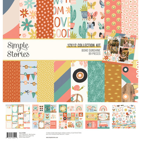 Simple Stories Boho Sunshine Collector's Essential Kit (19929) (DISCONTINUED)