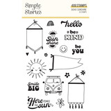 Simple Stories Boho Sunshine Clear Stamps (19915) (DISCONTINUED)