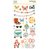 Boho Sunshine Chipboard Stickers (19916) (OUTLET)