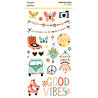 Simple Stories Boho Sunshine Chipboard Stickers (19916) (DISCONTINUED)