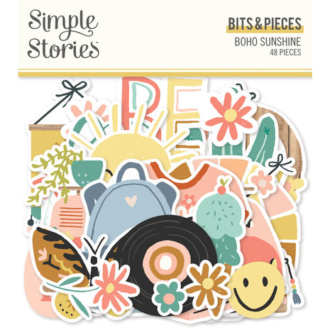 Simple Stories Boho Sunshine Bits & Pieces (19917) (DISCONTINUED)