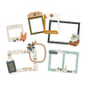 Simple Stories Here + There Chipboard Frames (19821) (OUTLET)