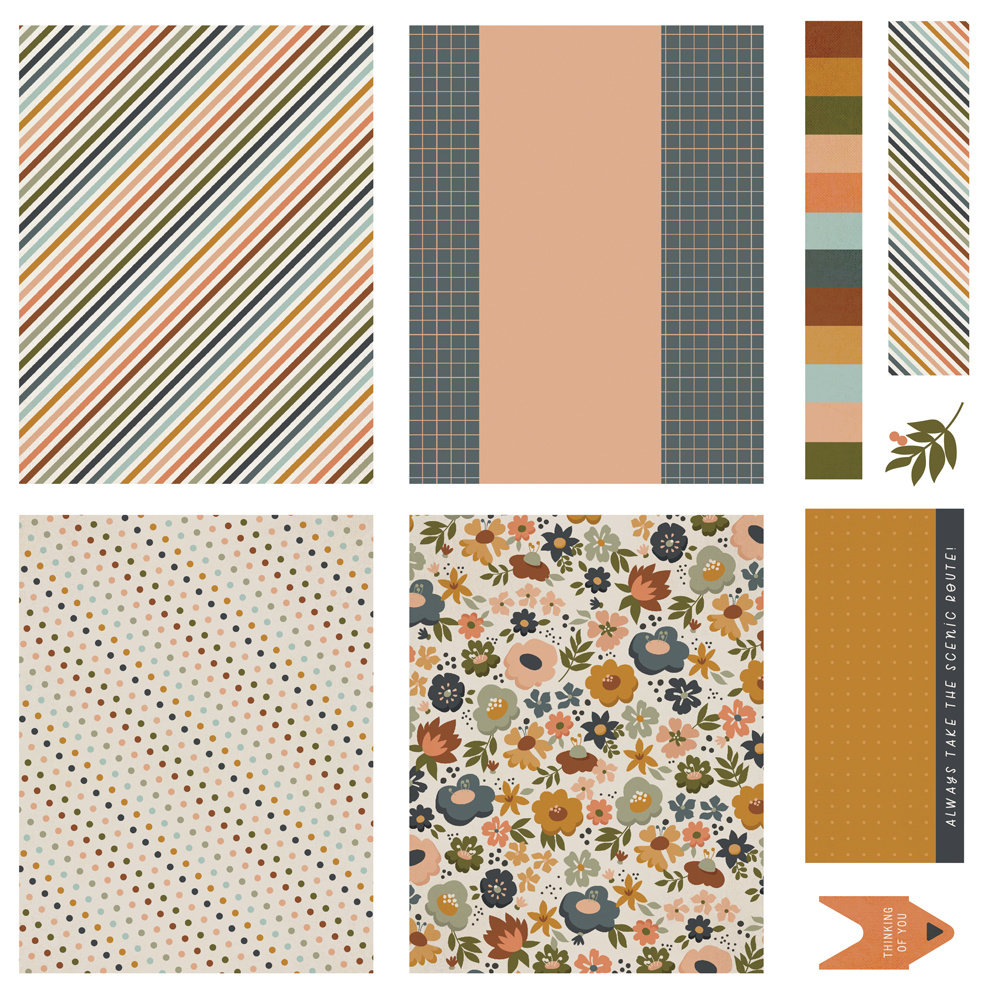 Simple Stories Here + There Simple Cards Kit (19828) (DISCONTINUED)