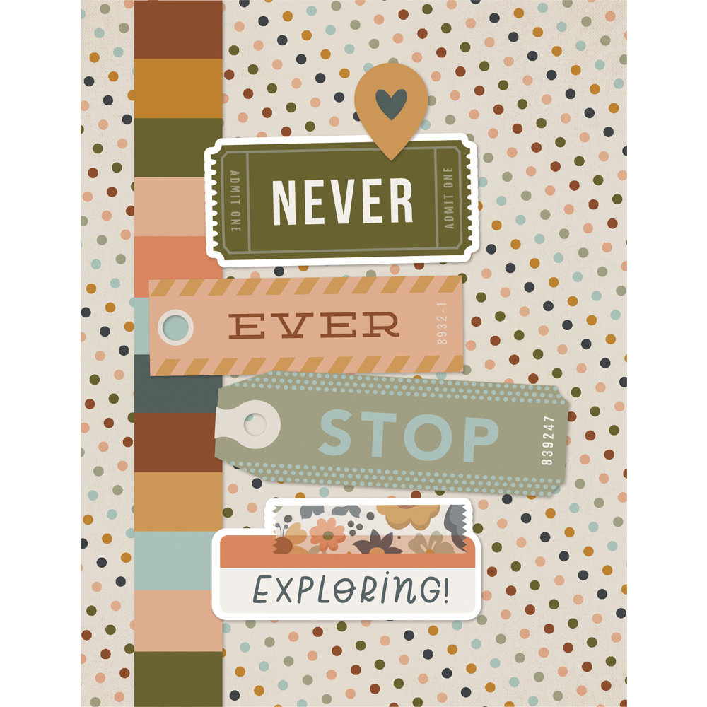 Simple Stories Here + There Simple Cards Kit (19828) (DISCONTINUED)