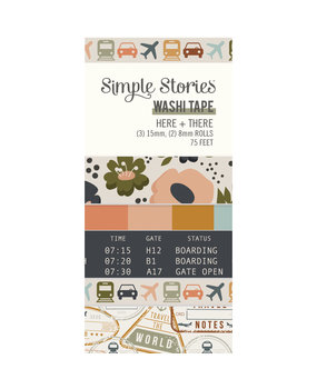 Simple Stories Here + There Washi Tape (19825) (DISCONTINUED)