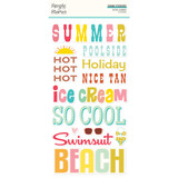 Simple Stories Retro Summer Foam Stickers (20022) (DISCONTINUED)