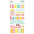 Retro Summer Foam Stickers (20022) (DISCONTINUED)