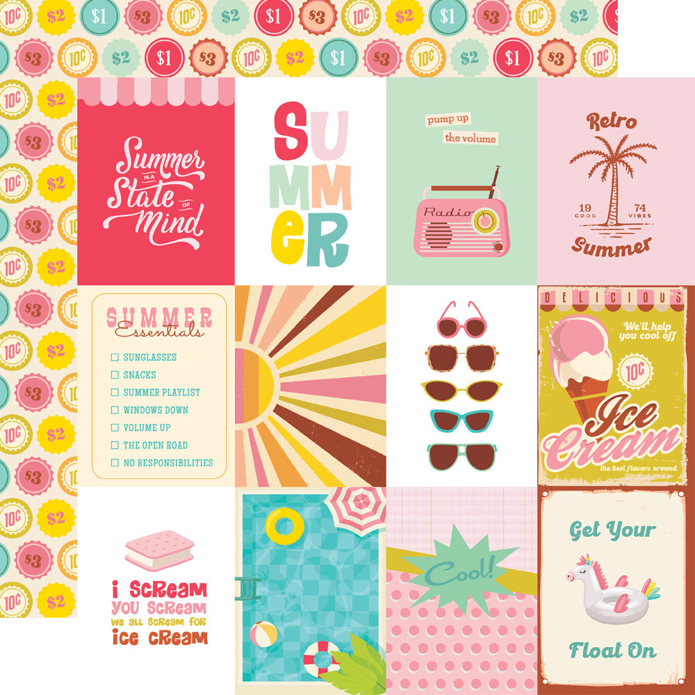 Simple Stories Retro Summer Collection Kit (SIS20000) (DISCONTINUED)