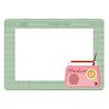 Simple Stories Retro Summer Chipboard Frames (20021) (DISCONTINUED)