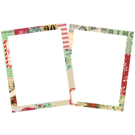 Simple Stories Simple Vintage Berry Fields Chipboard Frames (20126) (DISCONTINUED)