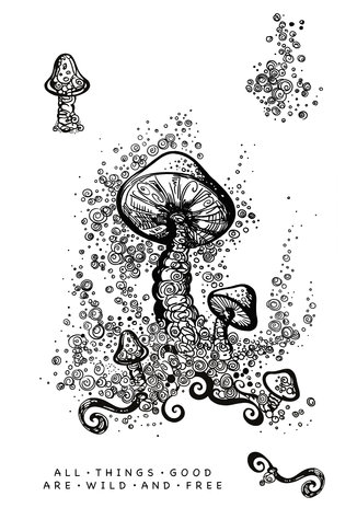 Katkin Krafts Champignon A5 Clear Stamp Set (KK0006) (OUTLET) Katkin Krafts Champignon A5 Clear Stamp Set (KK0006) (OUTLET)