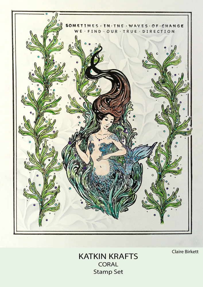 Katkin Krafts Coral A5 Clear Stamp Set (KK0004) (OUTLET) Katkin Krafts Coral A5 Clear Stamp Set (KK0004) (OUTLET)