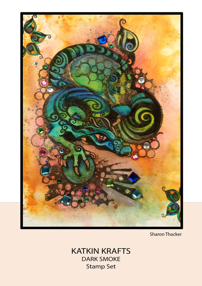 Katkin Krafts Dark Smoke A5 Clear Stamp Set (KK0002) (OUTLET) Katkin Krafts Dark Smoke A5 Clear Stamp Set (KK0002) (OUTLET)