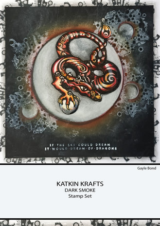 Katkin Krafts Dark Smoke A5 Clear Stamp Set (KK0002) (OUTLET) Katkin Krafts Dark Smoke A5 Clear Stamp Set (KK0002) (OUTLET)