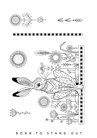 Katkin Krafts Hilda A5 Clear Stamp Set (KK0010) (OUTLET) Katkin Krafts Hilda A5 Clear Stamp Set (KK0010) (OUTLET)