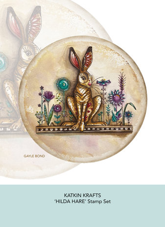Katkin Krafts Hilda A5 Clear Stamp Set (KK0010) (OUTLET) Katkin Krafts Hilda A5 Clear Stamp Set (KK0010) (OUTLET)