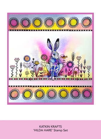Katkin Krafts Hilda A5 Clear Stamp Set (KK0010) (OUTLET) Katkin Krafts Hilda A5 Clear Stamp Set (KK0010) (OUTLET)