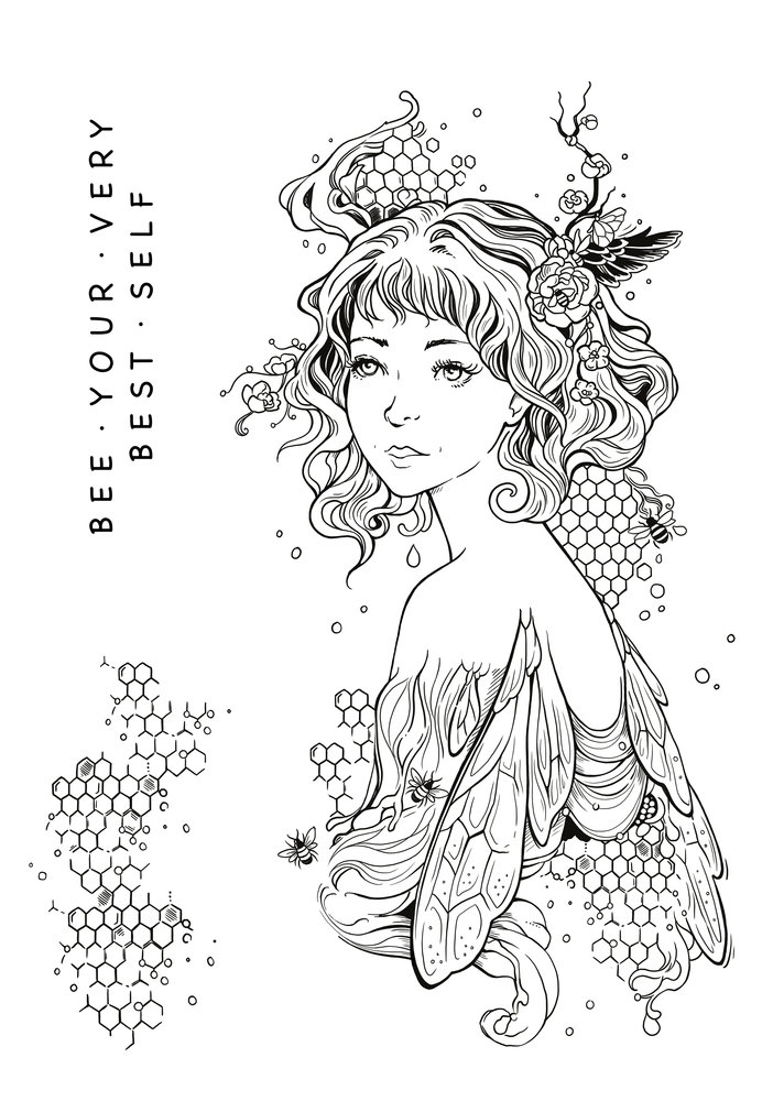 Katkin Krafts Honey & Bees A5 Clear Stamp Set (KK0008) (OUTLET) Katkin Krafts Honey & Bees A5 Clear Stamp Set (KK0008) (OUTLET)