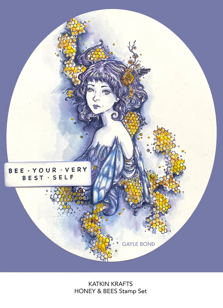 Katkin Krafts Honey & Bees A5 Clear Stamp Set (KK0008) (OUTLET) Katkin Krafts Honey & Bees A5 Clear Stamp Set (KK0008) (OUTLET)