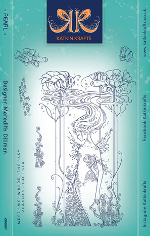 Katkin Krafts Pearl A5 Clear Stamp Set (KK0007) (OUTLET) Katkin Krafts Pearl A5 Clear Stamp Set (KK0007) (OUTLET)