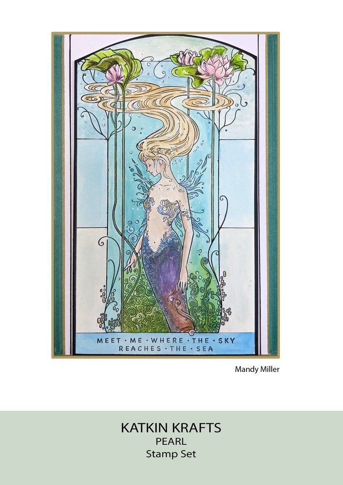 Katkin Krafts Pearl A5 Clear Stamp Set (KK0007) (OUTLET) Katkin Krafts Pearl A5 Clear Stamp Set (KK0007) (OUTLET)