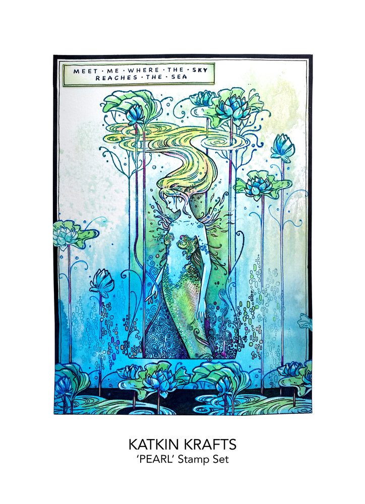 Katkin Krafts Pearl A5 Clear Stamp Set (KK0007) (OUTLET) Katkin Krafts Pearl A5 Clear Stamp Set (KK0007) (OUTLET)