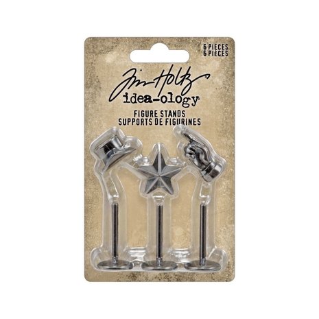 Idea-ology Tim Holtz Adornments Figure Stands (TH94306) (DISCONTINUED)