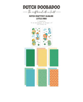 Dutch Doobadoo Crafty Kit Slimline Little Dino (473.005.043) (DISCONTINUED)