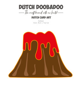 Dutch Doobadoo Dutch Card Art A5 Volcano (470.784.232) (DISCONTINUED)