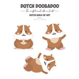 Dutch Doobadoo Dutch Card Art Build Up A5 Hamster (470.784.226) (DISCONTINUED)
